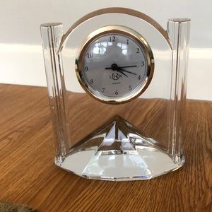 SALE****Lenox Crystal Clock